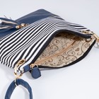 Сумка кросс-боди на молнии, цвет синий - фото 24242923