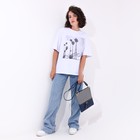 Сумка кросс-боди на молнии, цвет синий - фото 24242924