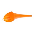 Воронка для ГСМ, пластик, оранжевый, диаметр 85 мм, длина 29 см - Фото 3