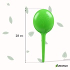 Автополив для комнатных растений, h=28 см, 380 мл, пластик, набор 2 шт., зелёный, Greengo - Фото 7