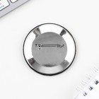 Значок закатной «Кругом одни идиоты», d=56 мм (комплект 10 шт) - фото 25271645