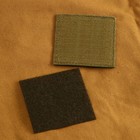 Шеврон на одежду «Zа победу!», на липучке, 6×6 см, зелёный - Фото 3