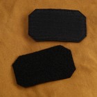 Нашивка-шеврон "Флаг России" с липучкой, гексагон, ПВХ, 7.8 х 4.8 см - Фото 3