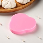 Молд для заливки «Лагуна», силикон, 3 ячейки, 8×7.5×1 см, розовый - Фото 10