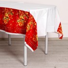 Скатерть одноразовая «Счастливого нового года», 137×180 см - Фото 2