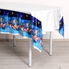 Скатерть новогодняя одноразовая «Дед Мороз», 137×180 см - Фото 2