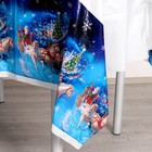 Скатерть новогодняя одноразовая «Дед Мороз», 137×180 см - Фото 3