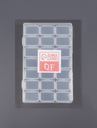 Органайзер для хранения мелочей, 21 ячейка, 10.5×17×2.5 см, прозрачный - Фото 6