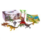 Набор животных «Парк динозавров», с ковром - фото 321352961