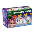 Ёлочные шары под раскраску на новый год «Поверь в мечту», 2 шт., набор для творчества - Фото 4