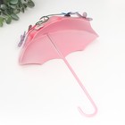 Сувенир металл "Зонтик с цветами и стрекозой" розовый 9,5х19,5х25,5 см - Фото 5