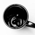 Кружка керамическая «Surprise», 290 мл, цвет чёрный - Фото 4