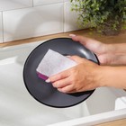 Набор губок для мытья посуды Raccoon «Фьюжн», 4 шт, 9,5×7×4,4 см, цвет фиолетовый - Фото 2