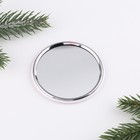 Зеркало карманное "Осторожно! Злая зая", диам.7 см - фото 54734660