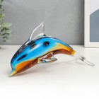 Сувенир стекло "Дельфин" МИКС 11,5х20 см - фото 21700999