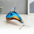 Сувенир стекло "Дельфин" МИКС 11,5х20 см - фото 21701001