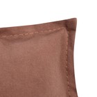 Подушка Этель, 30х50+1 см, коричневый, 100% хлопок - Фото 2