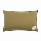 Подушка Этель, 30х50+1 см, зеленый, 100% хлопок - фото 9883665