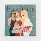 Новогодний подарочный набор KAFTAN Fashion NY, носки р-р 36-39 (23-25 см), маска - Фото 3