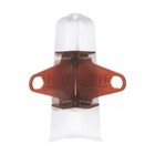 Угол наружный (внешний) с крепежом для плинтуса «Деконика», 85 мм, 001 белый - Фото 2