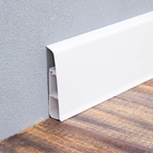 Плинтус напольный «Деконика», 85×2200 мм, цвет 001-G белый глянцевый - Фото 3