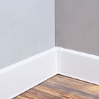 Плинтус напольный «Деконика», 85×2200 мм, цвет 001-G белый глянцевый - Фото 5