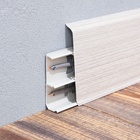 Плинтус напольный «Деконика», 85×2200 мм, цвет 253 ясень серый - Фото 4