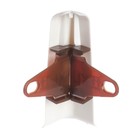 Угол наружный (внешний) для плинтуса «Деконика», с крепежом, 85 мм, цвет 253 ясень серый - Фото 3