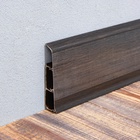 Плинтус напольный «Деконика», 85×2200 мм, цвет 303 Венге темный - Фото 3