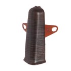 Угол наружный (внешний) «Деконика», с крепежом для плинтуса, 85 мм, 303 венге темный - Фото 2