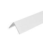 Угол 22х22мм 2,7м "Деконика", 001-G Белый глянцевый - фото 804952831