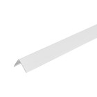 Угол 22х22мм 2,7м "Деконика", 001-G Белый глянцевый - фото 804952832