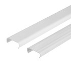 Кабель – канал «Деконика», 30×10×2200 мм, цвет 001 белый - Фото 2