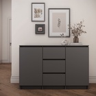 Комод для хранения «Мадера», 1204×404×770 мм, цвет графит - Фото 5