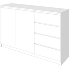 Комод для хранения «Мадера», 1604×404×990 мм, цвет белый - Фото 4