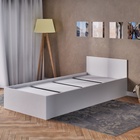 Кровать односпальная «Мори», 900×2000 мм, цвет белый - Фото 2
