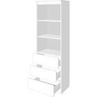 Стеллаж «Мадера», 604×370×1800 мм, цвет белый - Фото 4