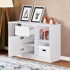 Тумба под ТВ «Мори» 1204×404×770 мм, цвет белый - Фото 2