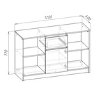 Тумба под ТВ «Мори» 1204×404×770 мм, цвет белый - Фото 5