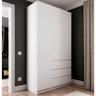 Шкаф трёхстворчатый распашной «Мадера», 3 ящика, 1200×520×2100 мм, цвет белый - Фото 3