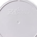 Горшок для цветов, с прикорневым поливом «Румба», 3 л, d=18 см, h=17 см, пластик, с поддоном, серый - Фото 6