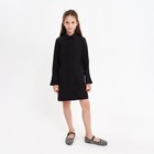 Платье для девочки MINAKU, цвет чёрный, рост 122 см - Фото 4