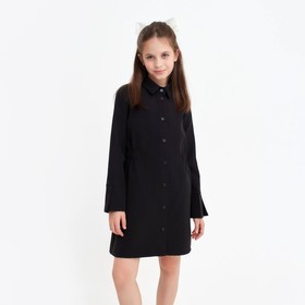 Платье для девочки MINAKU, цвет чёрный, рост 128 см