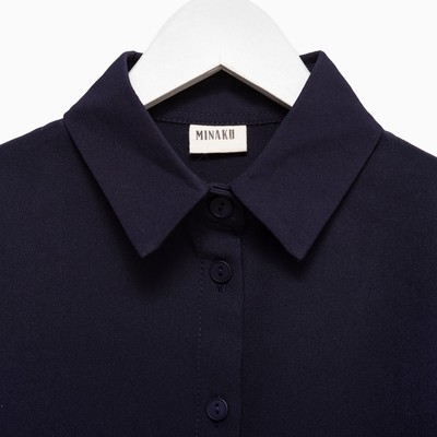 Платье для девочки MINAKU, синее, рост 134 см