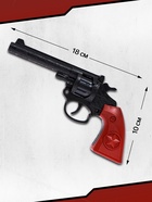 Пистолет «Ковбой», стреляет 8-зарядными пистонами - Фото 2