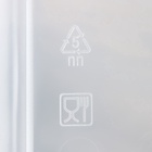 Контейнер для хранения с крышкой, 25 л, 41×29.5×31.2 см, пластик, прозрачный - Фото 11