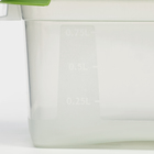 Набор контейнеров пищевых Доляна, 3 шт.: 1 л, 18.5×12×7 см, прямоугольные, прозрачные, МИКС - Фото 5