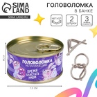 Головоломки «Время блистать умом», в банке - Фото 1