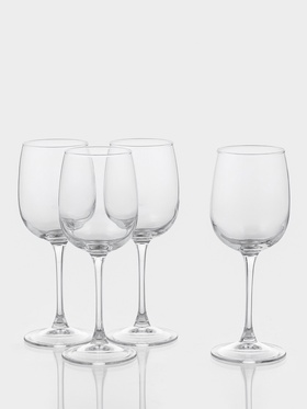 Бокалы для вина Luminarc Allegresse, 420 мл, стекло, набор 4 шт., стекло, прозрачные