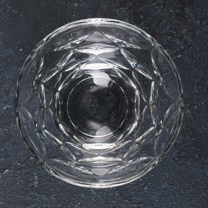 Набор стеклянных креманок «Айсд Диамант», 350 мл, 3 шт - фото 1882472237
